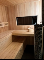 Wellness genieten in sauna
